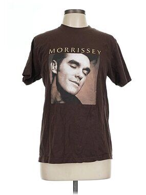 MORRISSEY America 2007 Tour Double Sided Tee EUC RARE